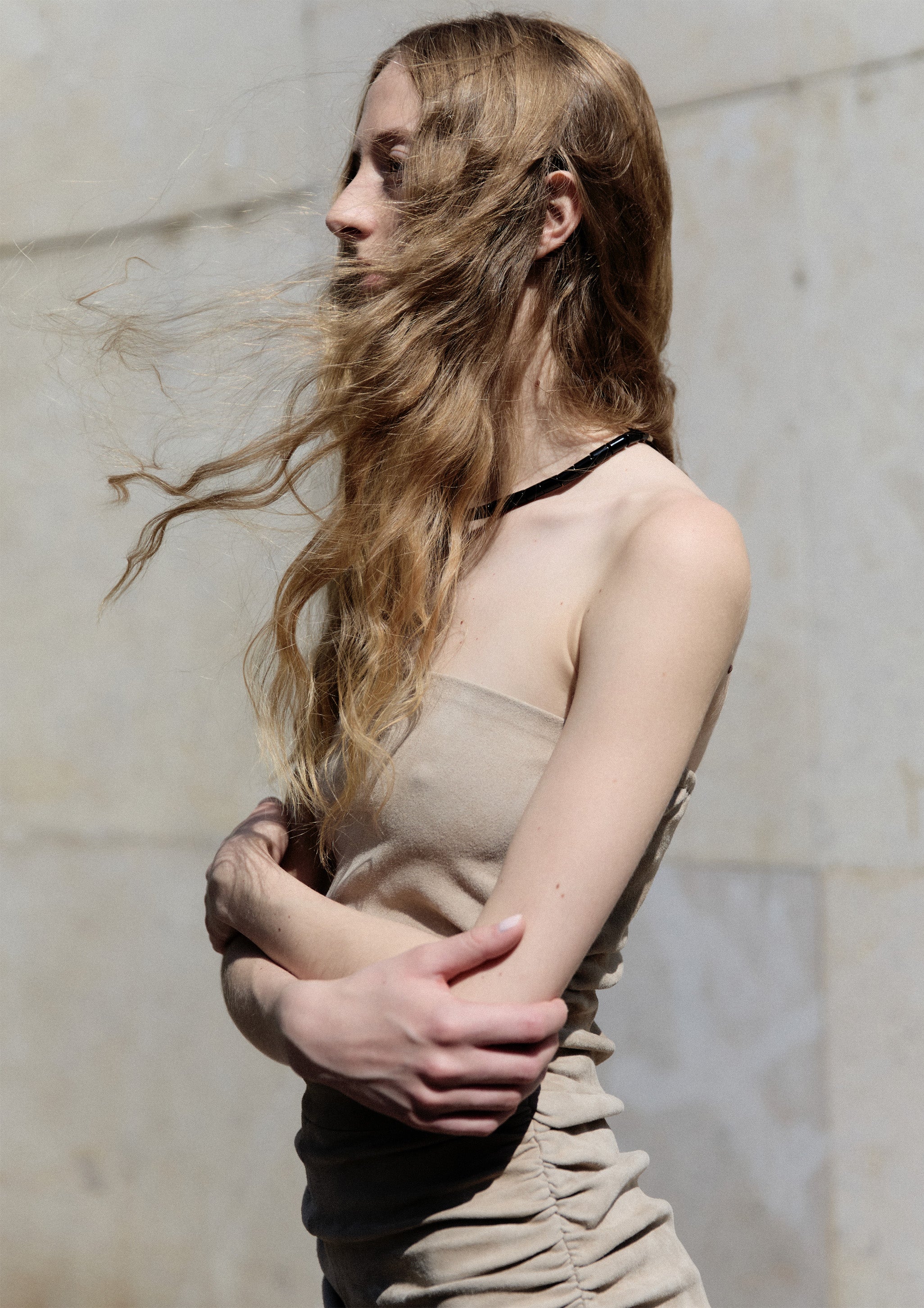 stouls leather dress Salma dress